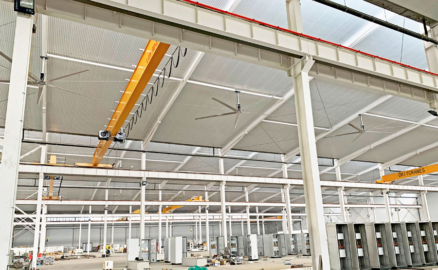 大型工業(yè)風扇焊接 大型工業(yè)風扇焊接